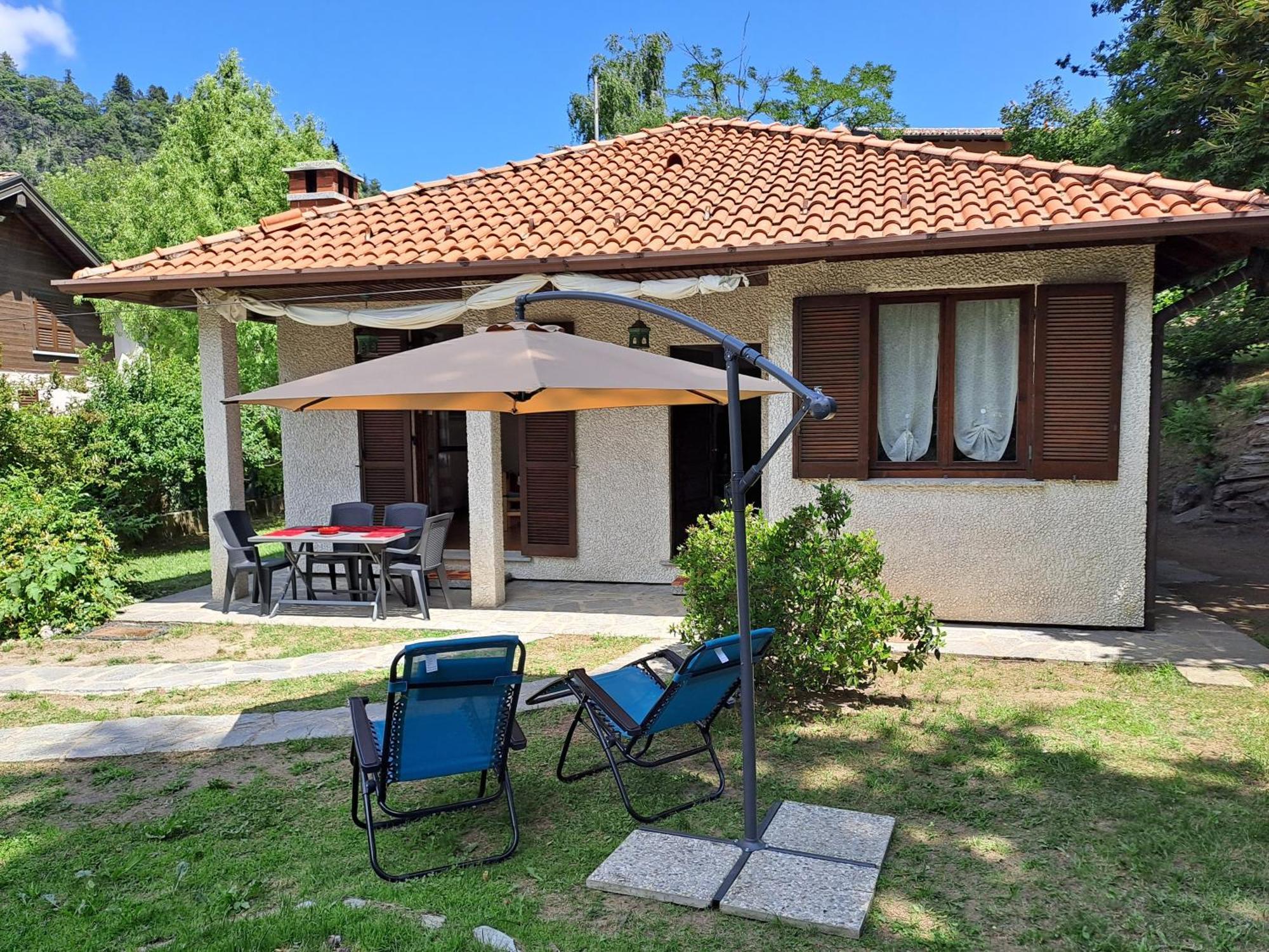 Villetta Singola Con Giardino Cottage Ghisallo Zona Bellagio Magreglio Extérieur photo