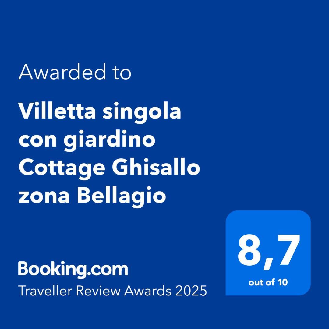 Villetta Singola Con Giardino Cottage Ghisallo Zona Bellagio Magreglio Extérieur photo